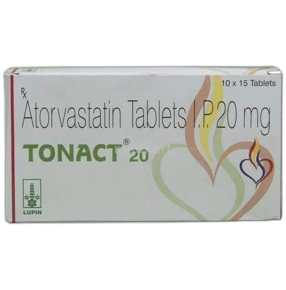 tonact 20mg tablet 15's